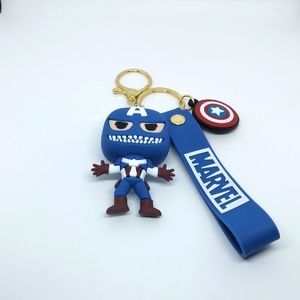 Venomized captn America keychain